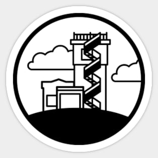 Tour Aotearoa - Durie Hill Lookout Icon Sticker